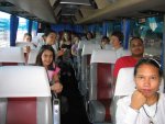 Dans le bus thailandais en direction de la frontire cambodgienne