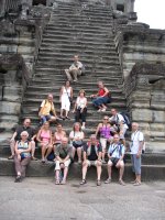 Que de marches  Angkor Vat