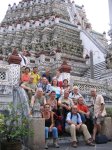 Visite du Stupa de l'Aube,  Bangkok