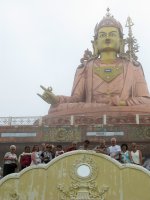 Statue du Guru Padmasambhava  Namchi