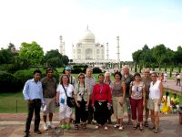 Visite du Taj Mahal,  Agra