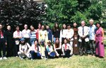 Photo de groupe devant le ch�teau du coll�ge Michelet