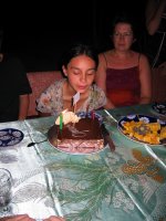 les 12 ans de Cyrielle, f�t�s � Siem Reap