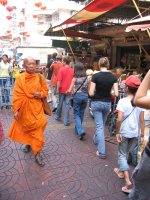 Quartier chinois de Bangkok. Chacun donne un sens � sa vie