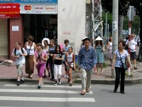 la travers�e des rues est un exercice p�rilleux