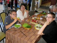 Petit d�jeuner sur la route de Phan Thiet