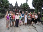 Visite d'Angkor Vat, pr�s de siem Reap