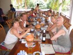 Repas au Coral hotel
