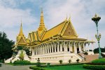 vue du palais royal, � Phnom Penh