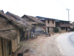 Village de montagne Hmong, entre Vientiane et Luang Prabang