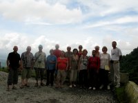 Pr�s des nuages sur la route de Kurseong