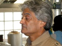 Rencontre avec le propri�taire de la plantation Makairabi, M. Banerjee