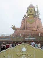 Statue du Guru Padmasambhava � Namchi