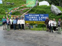 Changu lake ou Tsomgo lake, � la fronti�re du Thibet