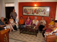 Accueil color� au ratan haveli h�tel de Jaipur