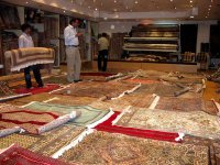 Atelier de confection de tapis fait � la main � Jaipur