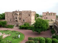 Le ch�teau h�tel Chanwa, � Luni, pr�s de Jodhpur