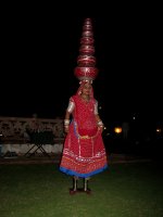 Spectacle au Fort Chanwa situ� � 25 km de Jodhpur