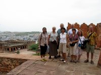 Vue de Jodhpur, la ville bleue, � partir du Fort Mehrangarh